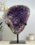 XXL Natural Amethyst Geode with Beautiful Hematite Inclusions - MWS1497