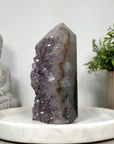 Beautiful Large Amethyst Stone Tower - STP0156
