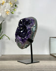 Amethyst Crystal Cluster with Dark Purple Crystals - MWS2692