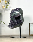Uruguayan Amethyst Stone with Calcite Inclusion - MWS2550