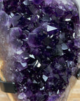 Top Quality Natural Amethyst Specimen with Jasper Shell - MWS1933