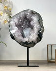 Natural Quartz Geode with Huge Calcite Formation - MWS2315