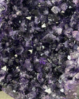 Deep Purple Amethyst Cluster with Large & Shinny Crystals - MWS3401