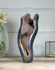 Large Natural Uruguayan Agate Geode Statement Piece - CBP1254