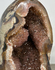 Unique Large Natural Quartz Geode with Stunning Peach Tone - MWS2171