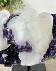 Stunning Natural Amethyst & Calcite Crystal - MWS2167
