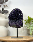 Top Quality Uruguayan Amethyst Specimen on Metal Stand - MWS3064
