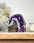Natural Amethyst Cathedral with Deep Purple Crystals - CBP1100