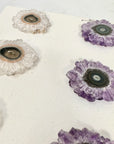 Wholesale Stalactite Slices for Jewelry Making - Bulk Flat Set - STS0056