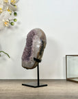 Natural Amethyst Geode on Stand - MWS3029