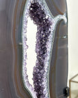 Natural Large Agate & Amethyst Crystal Portal - MWS2120