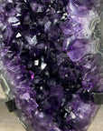 Natural XL Amethyst Stone Statement Piece - Stand Included - MWS2956