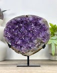 Top Grade Natural Amethyst Specimen on Metal Stand - MWS3359