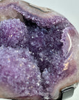 XXL Natural Amethyst Specimen with Stunning Calcite Crystals and Pink Shell - MWS0803