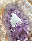XXL Amethyst & Quartz Geode Slice Portal - MWS2333