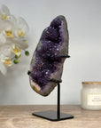 Beautiful Amethyst & Green Jasper Crystal Cluster - MWS1394
