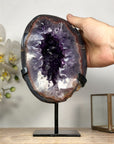 Large Natural Amethyst & Agate Geode - MWS1993