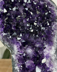 Deep Purple Amethyst Geode, Top Quality Uruguayan Amethyst Geode - MWS1822