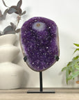 Natural Uruguayan Amethyst Crystal with Stalactite Eye Formation - MWS3194