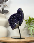 Top Grade Natural Amethyst Specimen on Metal Stand - MWS3067
