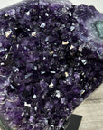 XL Deep Purple Amethyst Crystal Cluster with Stunning Stalactite Eye Formation - MWS1773