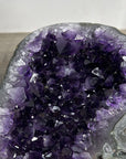 Amethyst Geode Crystal Cluster with Deep Purple Points - CBP1221