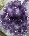 Outstanding Amethyst Geode Cave with Deep Purple A grade Crystals - CBP1078