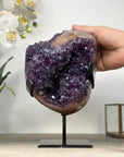 Natural Uruguayan Amethyst & Jasper Crystal Formation - MWS2030