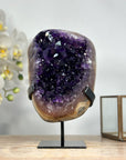 Top Quality Natural Amethyst Specimen with Jasper Shell - MWS1933