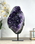 Top Grade Natural Amethyst Crystal Cluster – Deep Purple Statement Piece from Uruguay - MWS2398