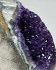 Stunning Natural Amethyst Geode with Jasper Shell - CBP1085