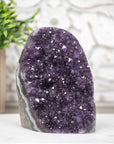Deep purple Amethyst Cathedral with Green Jasper Matrix - CBP0997