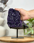Top Quality Natural Amethyst Stone Specimen on Stand - MWS3111