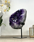 A Grade Amethyst Crystal Cluster with Huge & Shinny Crystals - MWS2390