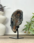 Top Grade Natural Amethyst Stalacite Formation with Agate Shell - MWS3301