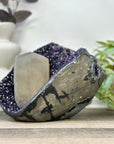 Huge Amethyst with Outstanding Natural Calcite Formation - CBP1413