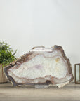 Uruguayan Quartz Stone Polished Slice - SLC0014