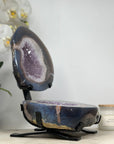 Stunning Beautiful Agate & Amethyst Complete Geode - MWS1564