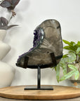 Top Quality Natural Amethyst Stone Specimen on Stand - MWS3111