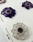 Genuine Amethyst & Quartz Stalactite Slices Flat - Perfect for Crafting Unique Jewelry - STS0040