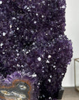 Amethyst Geode with Deep Purple Crystals and Natural Banding - MWS2934