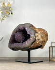 Outstanding Large Amethyst Geode with Stalactite Formation - MWS2377