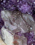 XXL Natural Amethyst Cathedral with Calcite Crystals - CBP1080