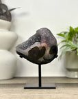 Natural Quartz Cluster with Calcite Formation - MWS3368