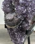 Natural Amethyst Cluster with Stalactite Formation & Collector Grade Calcite - MWS2531