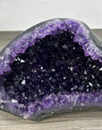 Amethyst & Agate Stone Geode with Druzy Crystal Formation - STGE0017