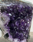 Natural Amethyst Cluster with Green Jasper Matrix - MWS2306
