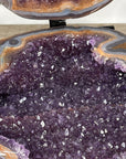 Unique XL Natural Agate & Amethyst Geode - MWS2046