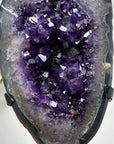 Stunning Uruguayan Amethyst Cluster with Agate Shell - MWS1449