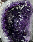 Uruguayan Amethyst Geode on Metal Stand - MWS3084